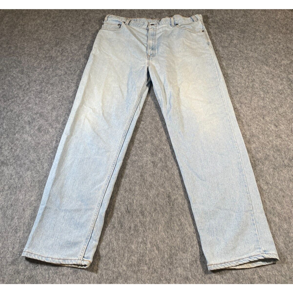 LEVIS Men's Vintage 540 Flex Light Wash Orange Tab Jeans Size 42x32 (40x33)